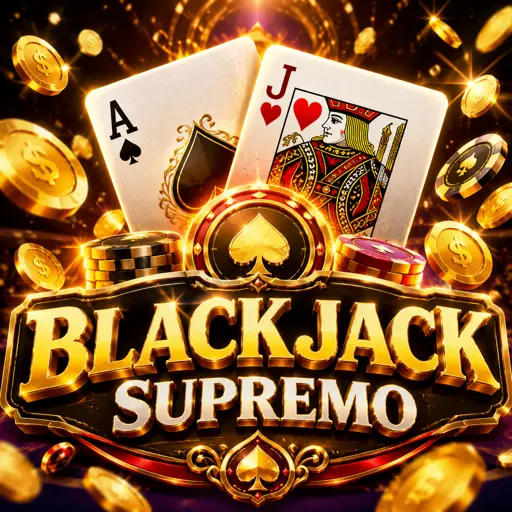Cartão de blackjack com duas cartas viradas sobre o pano verde