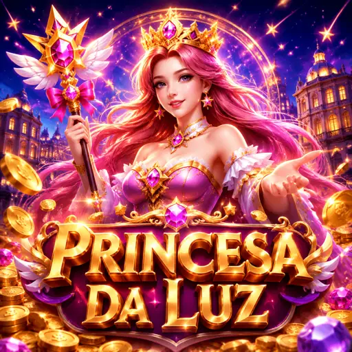 Cartão do slot Starlight Princess com tema anime